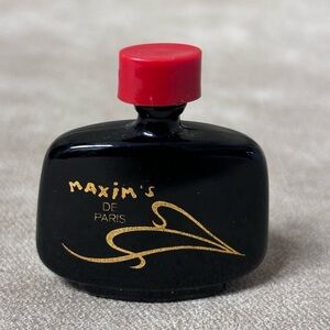 Vtg Maxim's De Paris Eau De Parfum 0.14 Oz. 4 ml Mini For Women